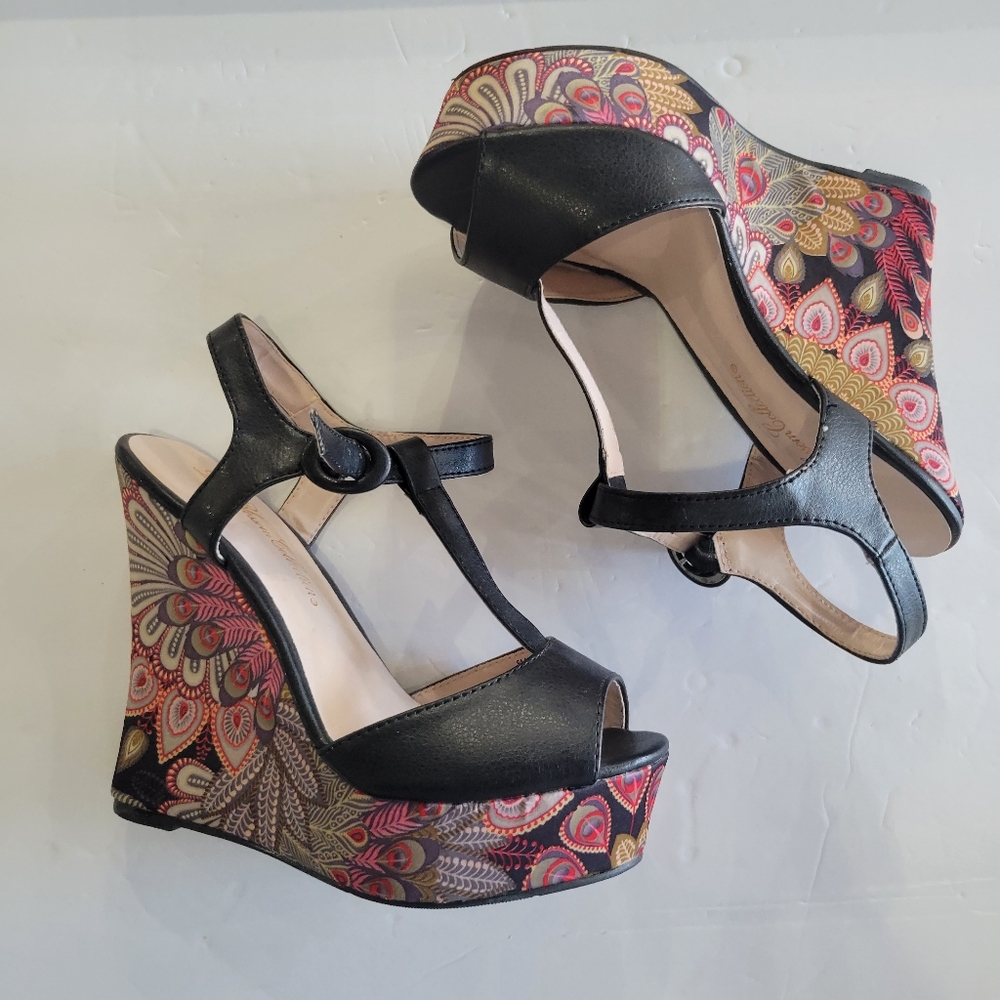 Pasley Leather Wedges